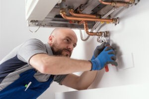boiler fixing